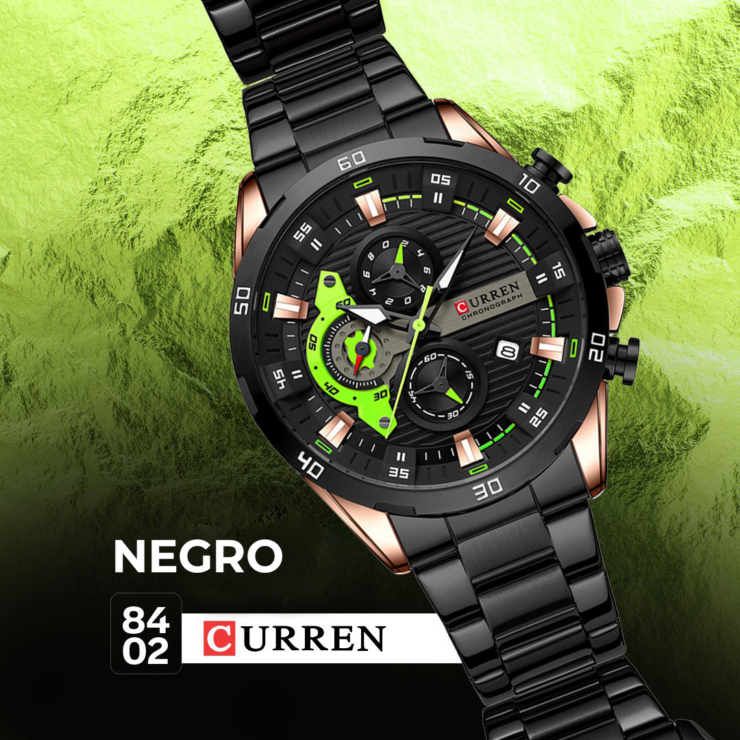 Reloj Curren 8402 Cuarzo Acero Inoxidabl